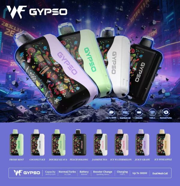 新品上市🪄GYPSO滿天星一次式30000口🍬王嘉爾同款